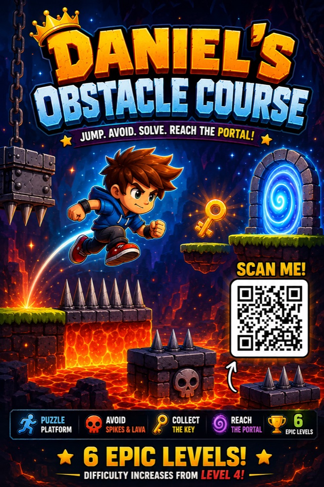 Promotional poster for Obstacle Course